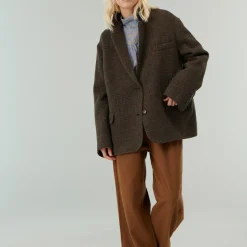 Femme Belle Pièce Vestes-- Veste London - Marine