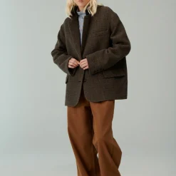 Femme Belle Pièce Vestes-- Veste London - Marine