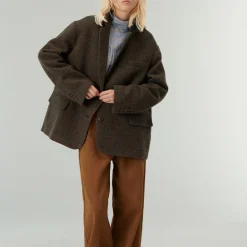 Femme Belle Pièce Vestes-- Veste London - Marine