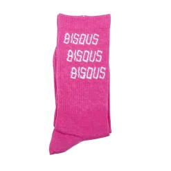 Femme Bisous Skateboard Chaussettes|Chaussettes-- Chaussettes Bisous X3 - Rose