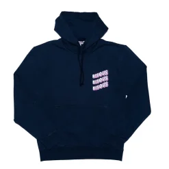 Homme Bisous Skateboard Sweats-- Sweatshirt Sonics - Bleu