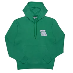 Homme Bisous Skateboard Sweats-- Sweatshirt Bisous x3 - Vert