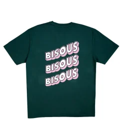 Homme Bisous Skateboard T-shirts-- T-Shirt Sonics - Vert