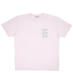 Homme Bisous Skateboard T-shirts-- T-Shirt Gianni - Rose