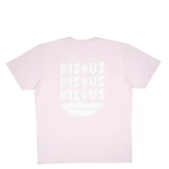 Homme Bisous Skateboard T-shirts-- T-Shirt Cap D'agde - Rose