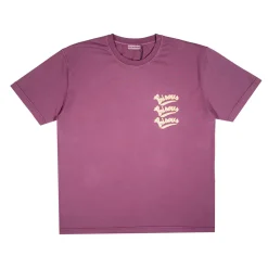 Homme BISOUS SKATEBOARD T-shirts-- T-Shirt Gianni - Aubergine