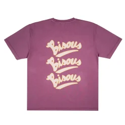 Homme BISOUS SKATEBOARD T-shirts-- T-Shirt Gianni - Aubergine