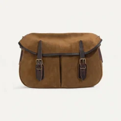 Femme Bleu de Chauffe Sacs À Main-- Sac Musette S - Tabac