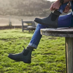 Femme Blundstone Bottes-- Bottines Classic Chelsea - Anthracite
