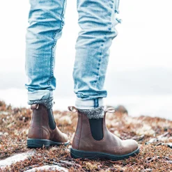 Femme Blundstone Bottes-- Bottines Classic Chelsea - Marron