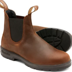 Femme Blundstone Bottes-- Bottines Classic Chelsea - Marron
