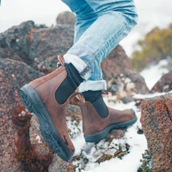 Femme Blundstone Bottes-- Bottines Classic Chelsea - Marron