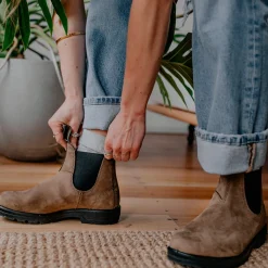 Homme Blundstone Bottines-- Bottines Classic Chelsea - Beige