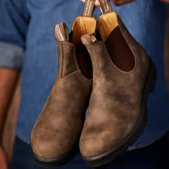 Homme Blundstone L'esprit Merci|Bottines-- Bottines Classic Chelsea - Rustique