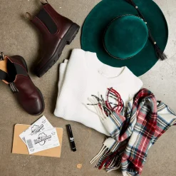 Femme Blundstone Bottes-- Bottines Hautes Chelsea -