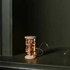 1139 BAZAR DE LUXE Guirlandes & Bobines|Maison De Campagne-Bobine lumineuse - Cuivre