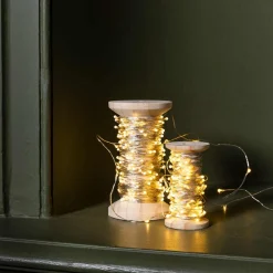 1139 BAZAR DE LUXE Guirlandes & Bobines-Bobine lumineuse - Or