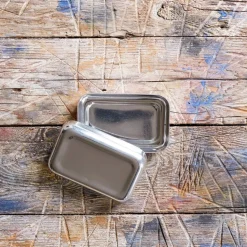 1344 MARDOURO Accessoires De Salle De Bain|Salle De Bain : Esprit Japonais-Boite à savon en aluminium