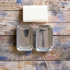 1344 MARDOURO Accessoires De Salle De Bain|Salle De Bain : Esprit Japonais-Boite à savon en aluminium