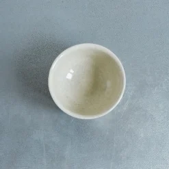 925 JARS CERAMISTES Bols-Bol Dashi - Quartz Craquelé - Craie