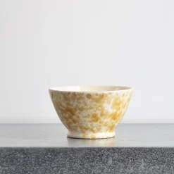 244 FASANO Maison De Campagne|Bols-Bol en faïence tacheté - Ambre