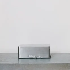 1414 PUEBCO Entretien & Rangement-Boîte à mouchoirs - Métal Mat