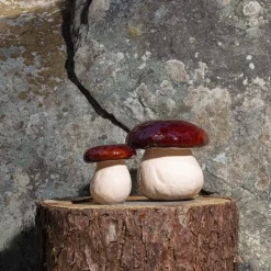 1852 VISTA ALEGRE Entretien & Rangement|Maison De Campagne-Boîte champignon en faïence