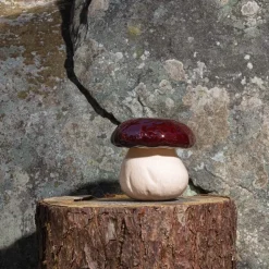 1852 VISTA ALEGRE Entretien & Rangement|Maison De Campagne-Boîte champignon en faïence