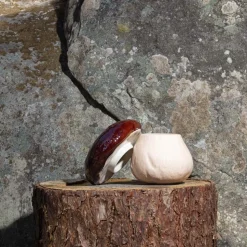 1852 VISTA ALEGRE Entretien & Rangement|Maison De Campagne-Boîte champignon en faïence