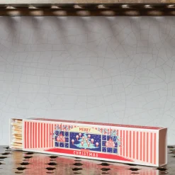 590 FINE MATCH BOX Allumettes & Briquets-Boîte de 150 grandes allumettes - Noël