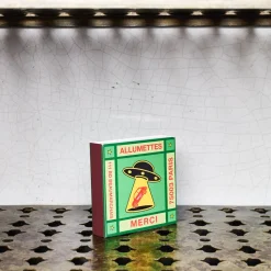 1436 TENGLER MATCH Allumettes & Briquets-Boîte de 120 grandes allumettes - UFO