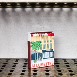 1436 TENGLER MATCH Allumettes & Briquets-Boîte de 120 grandes allumettes - 111 beaumarchais