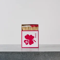 1436 TENGLER MATCH Allumettes & Briquets|Accessoirisez Votre Intérieur-Boîte de 120 grandes allumettes - Merci Trèfle