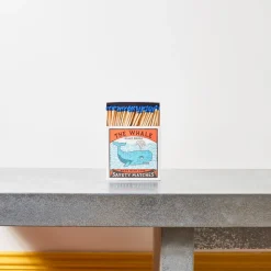 590 FINE MATCH BOX Allumettes & Briquets-Boîte de 150 grandes allumettes - La Baleine