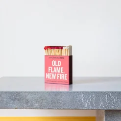 1436 TENGLER MATCH Allumettes & Briquets-Boîte de 120 grandes allumettes - Old Flame