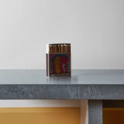 590 FINE MATCH BOX Allumettes & Briquets-Boîte de 150 grandes allumettes - Lion Chat