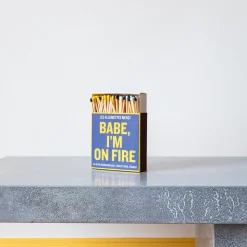 1436 TENGLER MATCH Allumettes & Briquets-Boîte de 120 grandes allumettes - Babe