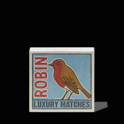 590 FINE MATCH BOX Allumettes & Briquets|Maison De Campagne-Boîte de 150 grandes allumettes - Oiseau