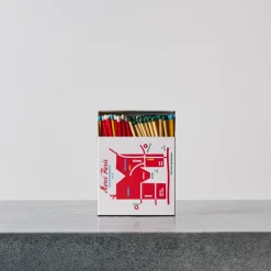 1436 TENGLER MATCH Allumettes & Briquets-Boîte de 120 grandes allumettes - Merci Map