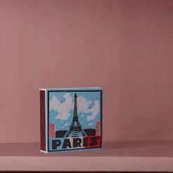 590 FINE MATCH BOX Allumettes & Briquets-Boîte de 150 grandes allumettes - Paris