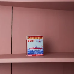 590 FINE MATCH BOX Allumettes & Briquets-Boîte de 150 grandes allumettes - Bâteau