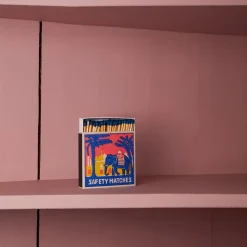 590 FINE MATCH BOX Allumettes & Briquets-Boîte de 150 grandes allumettes - Eléphant bleu