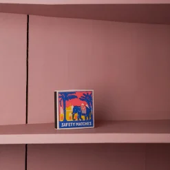 590 FINE MATCH BOX Allumettes & Briquets-Boîte de 150 grandes allumettes - Eléphant bleu