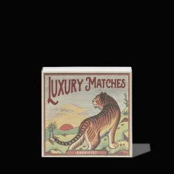 590 FINE MATCH BOX Allumettes & Briquets-Boîte de 150 grandes allumettes - Tigre