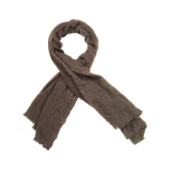 Femme BOTTO GIUSEPPE Foulards & Echarpes-- Écharpe en cahemire - Chocolat