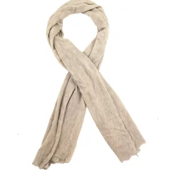 Femme BOTTO GIUSEPPE Foulards & Echarpes-- Écharpe en cahemire - Beige