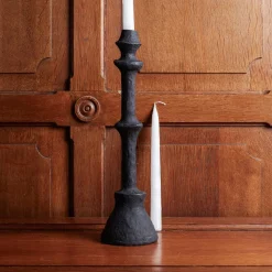 447 SNOWDROPS COPENHAGEN Bougeoirs-Bougeoir anneaux en papier mâché - Noir