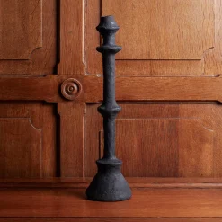 447 SNOWDROPS COPENHAGEN Bougeoirs-Bougeoir anneaux en papier mâché - Noir