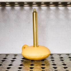 2191 HOME STUDYO Bougeoirs-Bougeoir Candy - Jaune