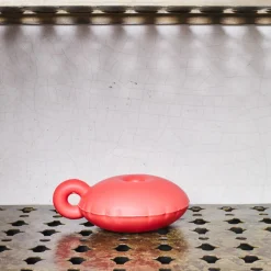 2191 HOME STUDYO Bougeoirs-Bougeoir Candy - Rouge